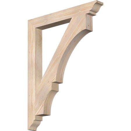 Ekena Millwork Balboa Traditional Smooth Bracket, Douglas Fir, 3 1/2"W x 30"D x 38"H BKT04X30X38BOA01SDF